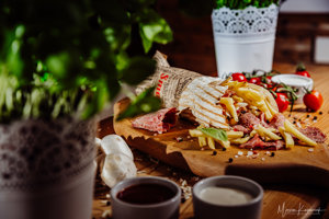 Tortilla z frytkami