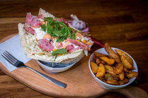 Kebab w bułce